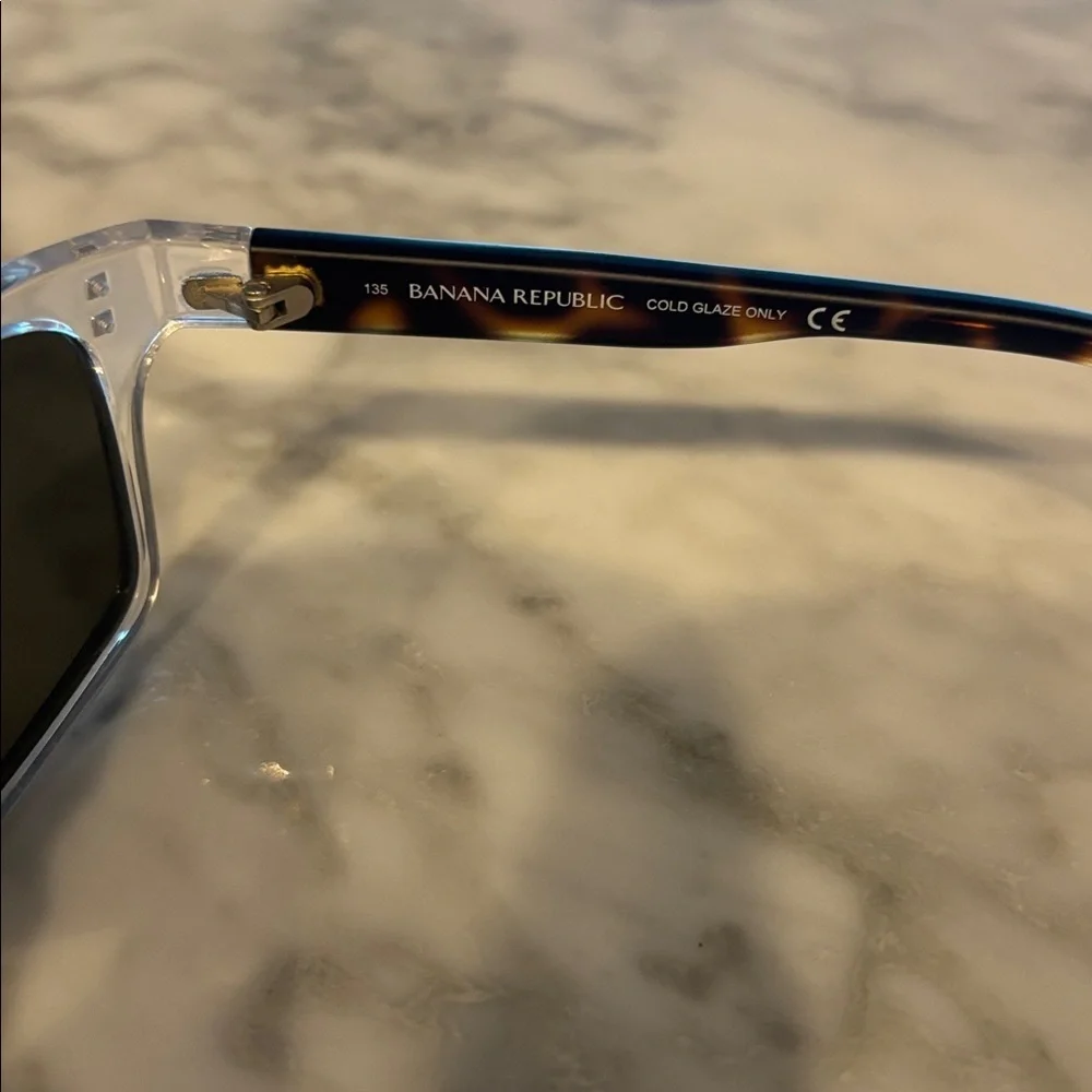 Stylish Clear and brown Sunglasses